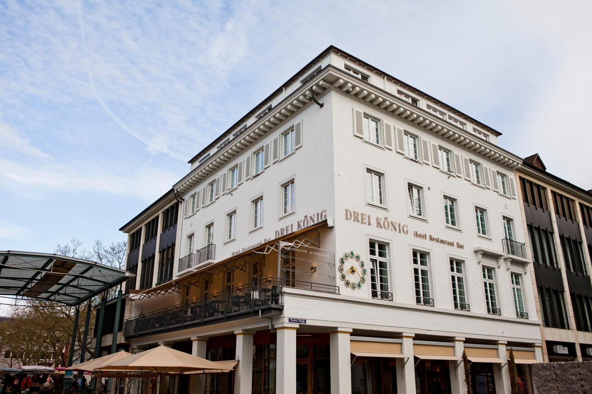 Kunsthotel "Drei Koenig" Am Marktplatz Stadt Loerrach Exterior photo